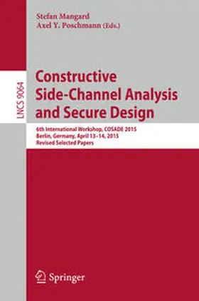 Mangard / Poschmann | Constructive Side-Channel Analysis and Secure Design | E-Book | sack.de