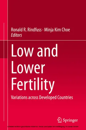Rindfuss / Choe |  Low and Lower Fertility | eBook | Sack Fachmedien