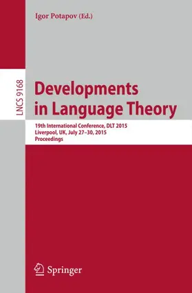 Potapov |  Developments in Language Theory | Buch |  Sack Fachmedien