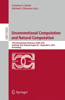 Dinneen / Calude |  Unconventional Computation and Natural Computation | Buch |  Sack Fachmedien