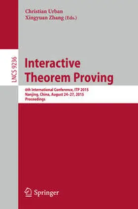Urban / Zhang | Interactive Theorem Proving | E-Book | sack.de