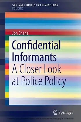 Shane |  Confidential Informants | eBook | Sack Fachmedien