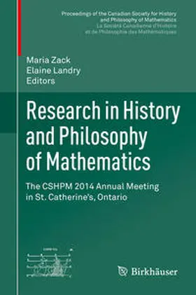 Landry / Zack |  Research in History and Philosophy of Mathematics | Buch |  Sack Fachmedien