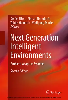 Ultes / Nothdurft / Heinroth | Next Generation Intelligent Environments | E-Book | sack.de