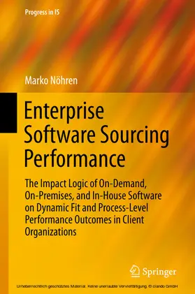 Nöhren | Enterprise Software Sourcing Performance | E-Book | sack.de
