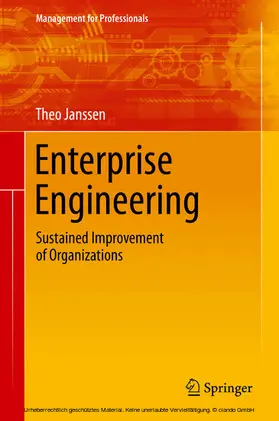 Janssen |  Enterprise Engineering | eBook | Sack Fachmedien