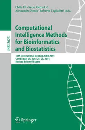 DI Serio / Liò / Nonis |  Computational Intelligence Methods for Bioinformatics and Biostatistics | eBook | Sack Fachmedien