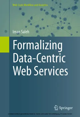 Saleh |  Formalizing Data-Centric Web Services | eBook | Sack Fachmedien