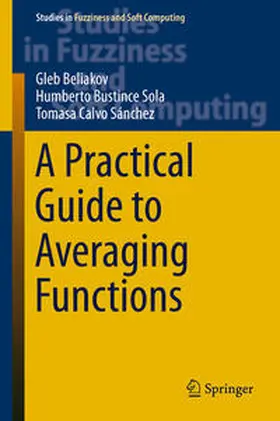 Beliakov / Calvo / Bustince Sola |  A Practical Guide to Averaging Functions | Buch |  Sack Fachmedien
