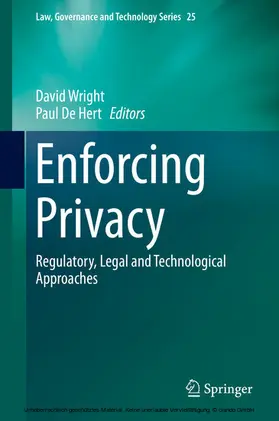Wright / De Hert | Enforcing Privacy | E-Book | sack.de