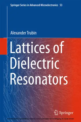 Trubin |  Lattices of Dielectric Resonators | eBook | Sack Fachmedien