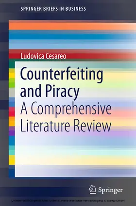 Cesareo | Counterfeiting and Piracy | E-Book | sack.de