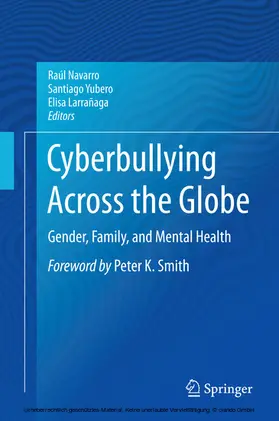 Navarro / Yubero / Larrañaga | Cyberbullying Across the Globe | E-Book | sack.de