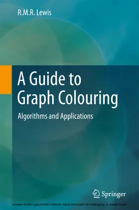 Lewis |  A Guide to Graph Colouring | eBook | Sack Fachmedien