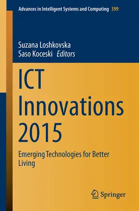 Loshkovska / Koceski |  ICT Innovations 2015 | eBook | Sack Fachmedien