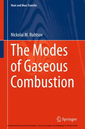 Rubtsov | The Modes of Gaseous Combustion | E-Book | sack.de