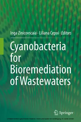 Zinicovscaia / Cepoi | Cyanobacteria for Bioremediation of Wastewaters | E-Book | sack.de