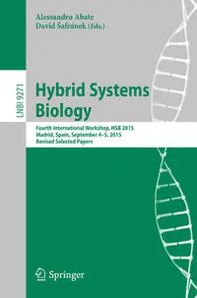 Abate / Safranek |  Hybrid Systems Biology | eBook | Sack Fachmedien