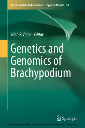 Vogel |  Genetics and Genomics of Brachypodium | eBook | Sack Fachmedien