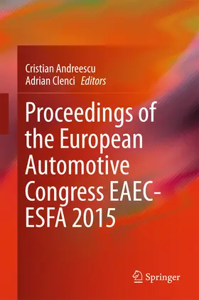 Andreescu / Clenci |  Proceedings of the European Automotive Congress EAEC-ESFA 2015 | eBook | Sack Fachmedien
