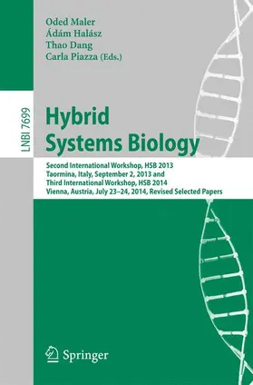 Maler / Piazza / Halász |  Hybrid Systems Biology | Buch |  Sack Fachmedien