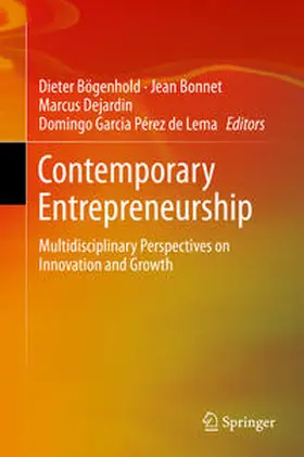 Bögenhold / Garcia Pérez de Lema / Bonnet |  Contemporary Entrepreneurship | Buch |  Sack Fachmedien