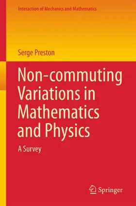 Preston |  Non-commuting Variations in Mathematics and Physics | eBook | Sack Fachmedien