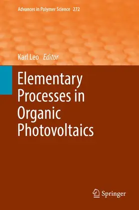 Leo |  Elementary Processes in Organic Photovoltaics | Buch |  Sack Fachmedien