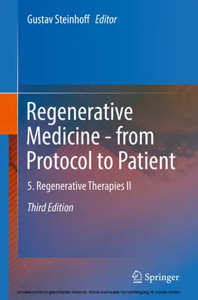 Steinhoff |  Regenerative Medicine - from Protocol to Patient | eBook | Sack Fachmedien