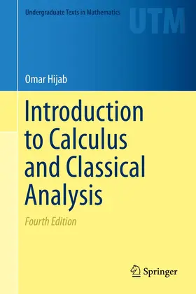 Hijab | Introduction to Calculus and Classical Analysis | Buch | 978-3-319-28399-9 | sack.de