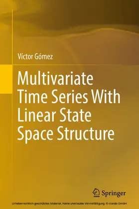 Gómez | Multivariate Time Series With Linear State Space Structure | E-Book | sack.de