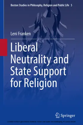 Franken | Liberal Neutrality and State Support for Religion | E-Book | sack.de