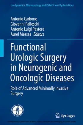 Carbone / Palleschi / Pastore |  Functional Urologic Surgery in Neurogenic and Oncologic Diseases | eBook | Sack Fachmedien