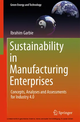 Garbie |  Sustainability in Manufacturing Enterprises | eBook | Sack Fachmedien