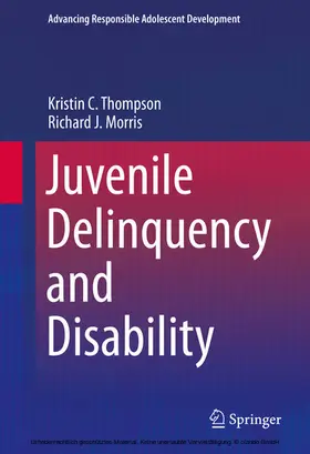 Thompson / Morris | Juvenile Delinquency and Disability | E-Book | sack.de