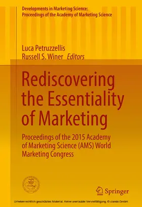 Petruzzellis / Winer |  Rediscovering the Essentiality of Marketing | eBook | Sack Fachmedien