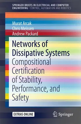 Arcak / Packard / Meissen |  Networks of Dissipative Systems | Buch |  Sack Fachmedien