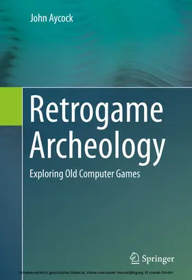 Aycock | Retrogame Archeology | E-Book | sack.de