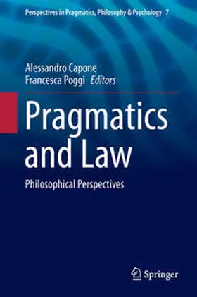 Poggi / Capone |  Pragmatics and Law | Buch |  Sack Fachmedien