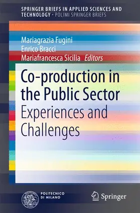 Fugini / Sicilia / Bracci |  Co-production in the Public Sector | Buch |  Sack Fachmedien