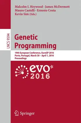 Heywood / McDermott / Sim |  Genetic Programming | Buch |  Sack Fachmedien