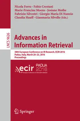 Ferro / Crestani / Moens | Advances in Information Retrieval | E-Book | sack.de