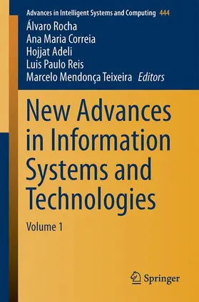 Rocha / Correia / Mendonça Teixeira |  New Advances in Information Systems and Technologies | Buch |  Sack Fachmedien