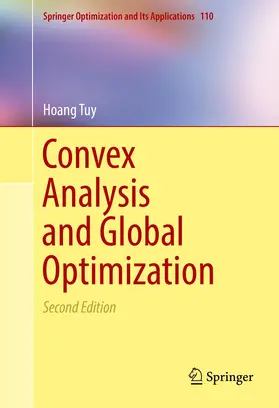 Tuy |  Convex Analysis and Global Optimization | Buch |  Sack Fachmedien