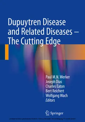 Werker / Dias / Eaton |  Dupuytren Disease and Related Diseases - The Cutting Edge | eBook | Sack Fachmedien