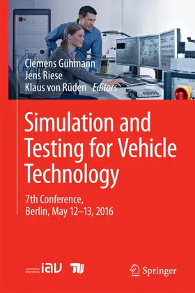 Gühmann / Riese / von Rüden |  Simulation and Testing for Vehicle Technology | eBook | Sack Fachmedien