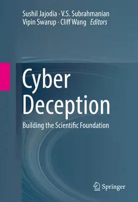 Jajodia / Subrahmanian / Swarup |  Cyber Deception | eBook | Sack Fachmedien