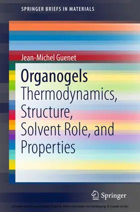 Guenet | Organogels | E-Book | sack.de