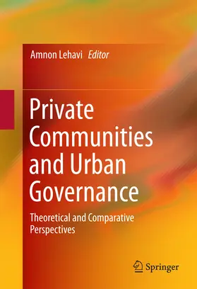 Lehavi | Private Communities and Urban Governance | E-Book | www2.sack.de