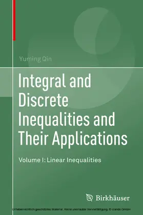 Qin | Integral and Discrete Inequalities and Their Applications | E-Book | sack.de
